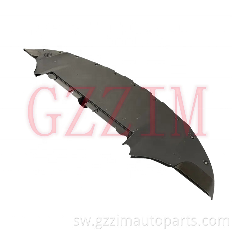 ABS Plastiki mbele skid sahani injini mlinzi mlinzi kifuniko undershield bumper skid sahani kwa Tesla Model 3 2017-2019